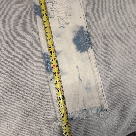 NWT Alexander Wang High Rise Straight Leg Cropped Denim Size 26 - Picture 6 of 13